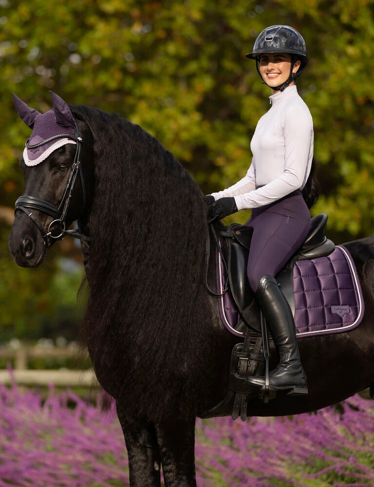 LEMIEUX Loire Classic Satin Square Dressage Saddle Pad