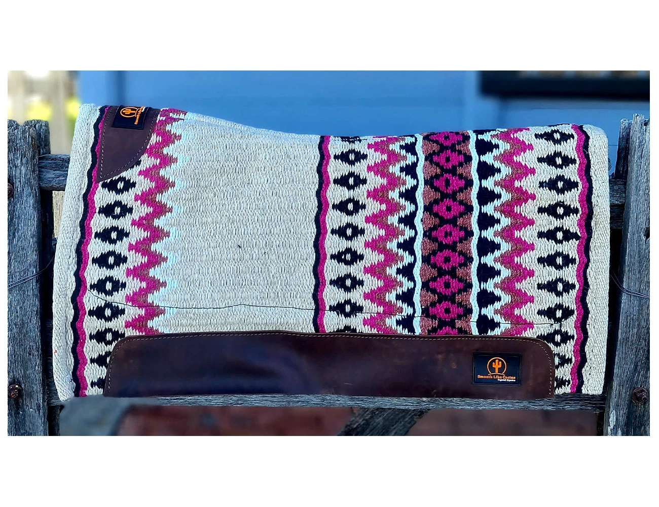 SMOOTH LIKE CACTUS Western Show Contoured Pads With Fleece Underlay