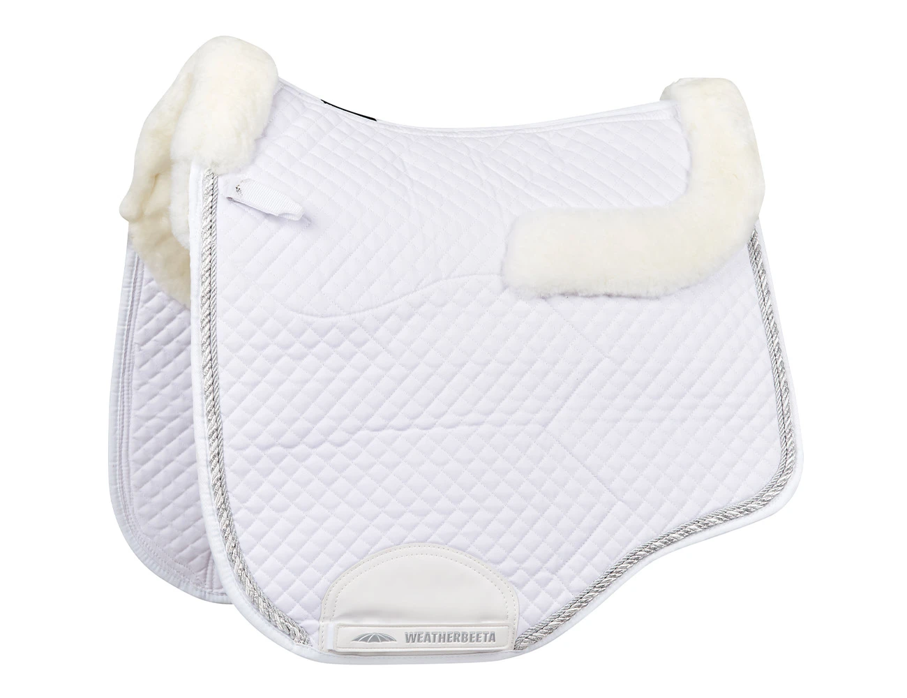WEATHERBEETA Euro Shaped Sheepskin Dressage Saddle Pad II