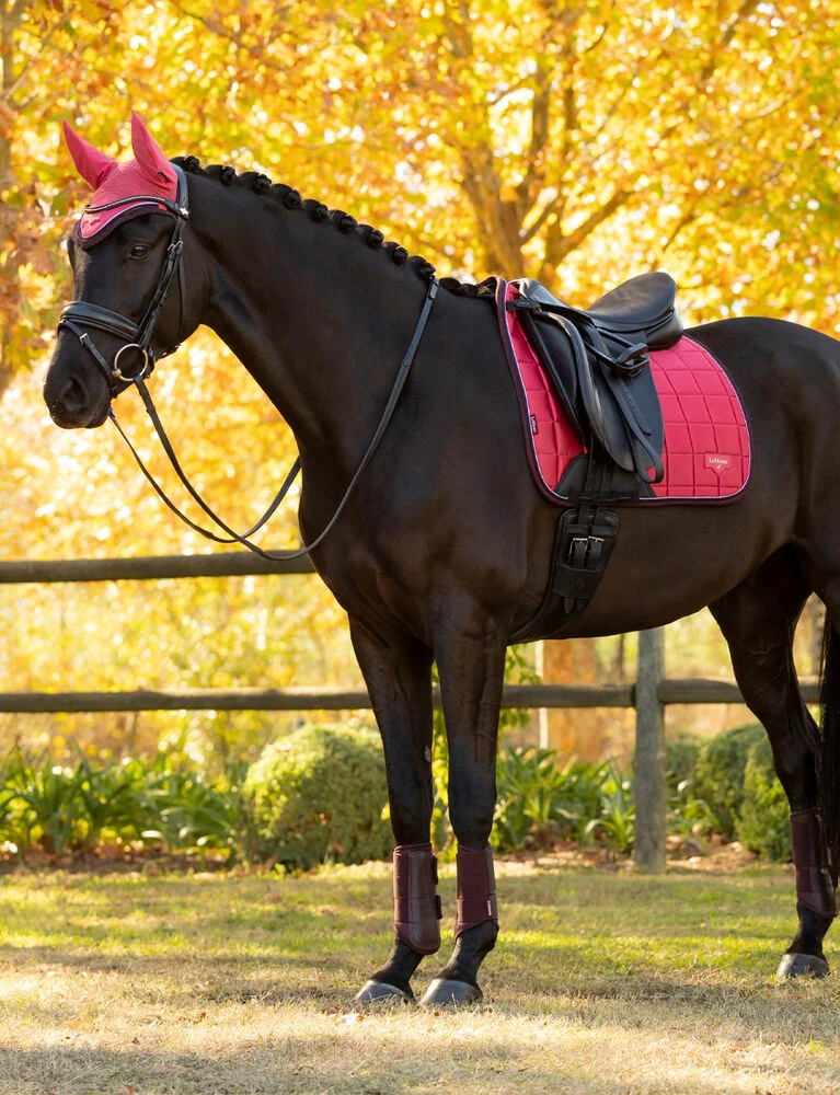 LEMIEUX Loire Classic Satin Square Dressage Saddle Pad