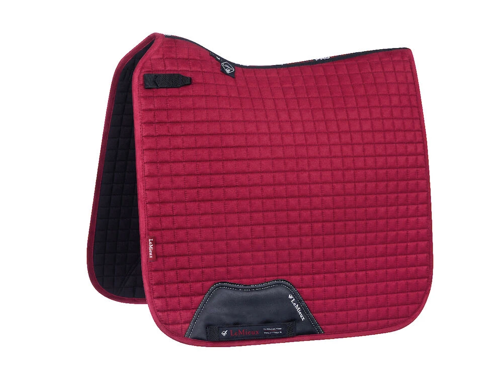 LEMIEUX Lemieux Prosport Suede Square Dressage Saddle Pad