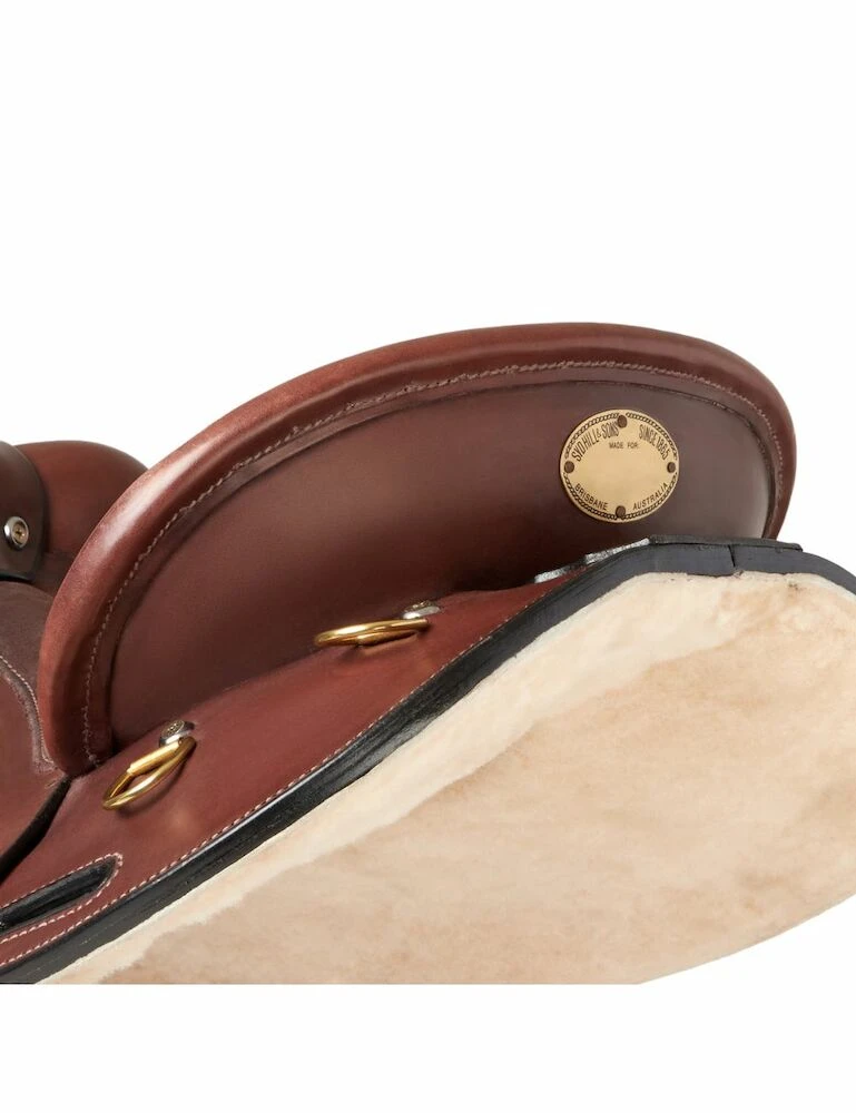 SYD HILL Signature Half Breed Saddle With Side Bars