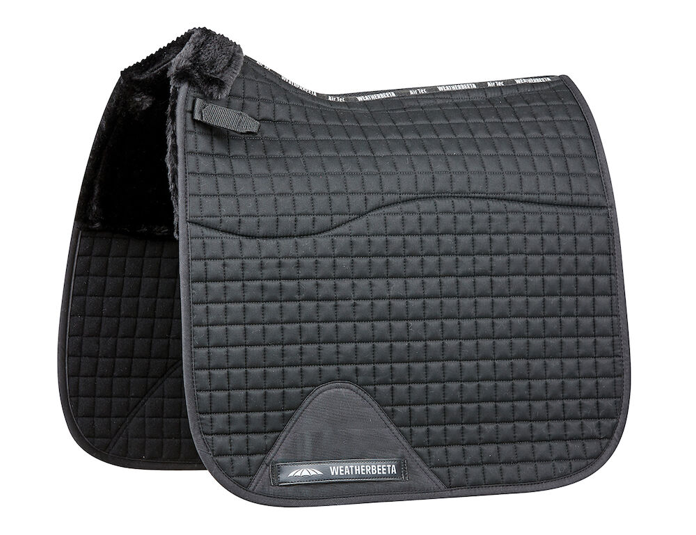 WEATHERBEETA Prime Comfy Fleece Dressage Saddle Pad