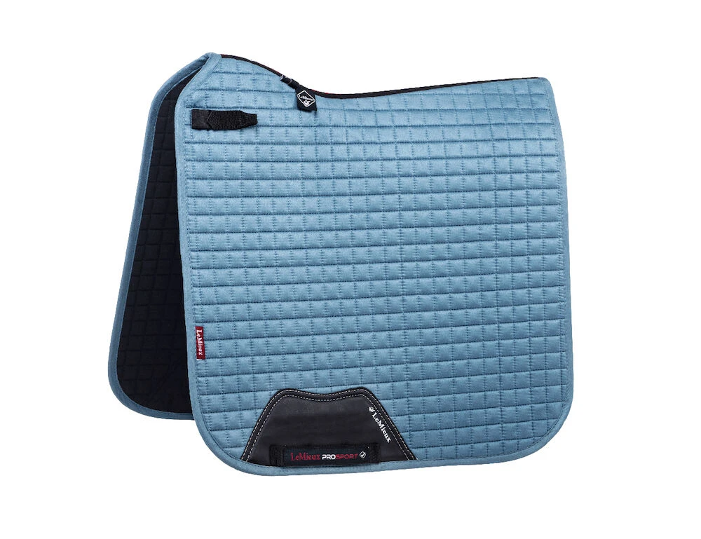 LEMIEUX Lemieux Prosport Suede Square Dressage Saddle Pad