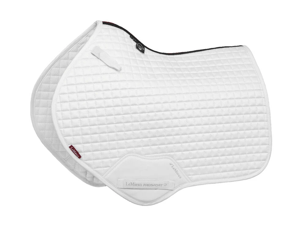 LEMIEUX Lemieux Prosport Suede Square Close Contact Saddle Pad