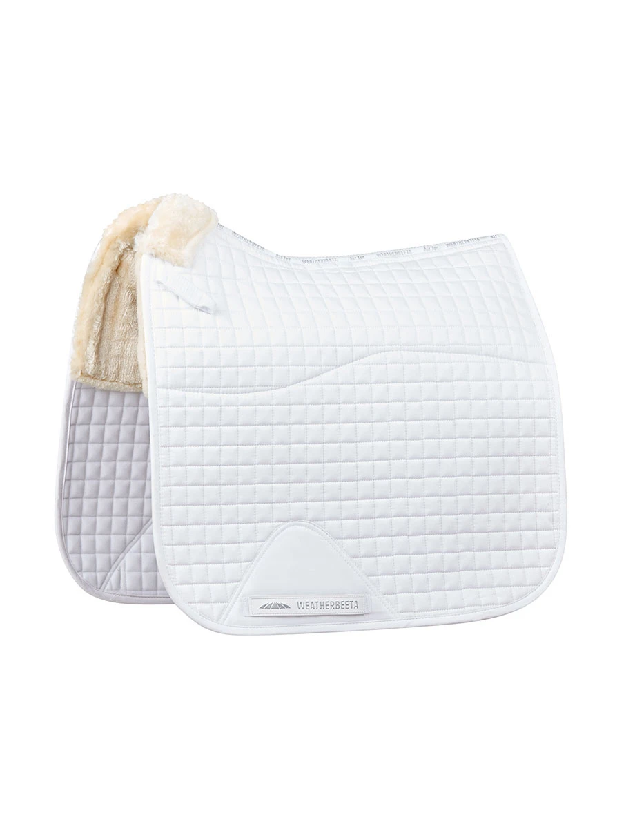 WEATHERBEETA Prime Comfy Fleece Dressage Saddle Pad