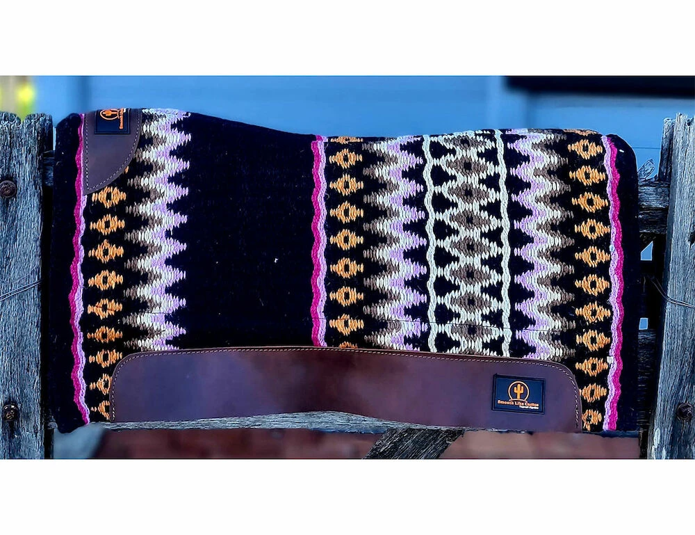 SMOOTH LIKE CACTUS Western Show Contoured Pads Wool Felt Underlay