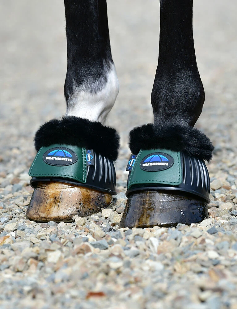 WEATHERBEETA Tough-Tec Prime Fleece Trim Rubber Bell Boots