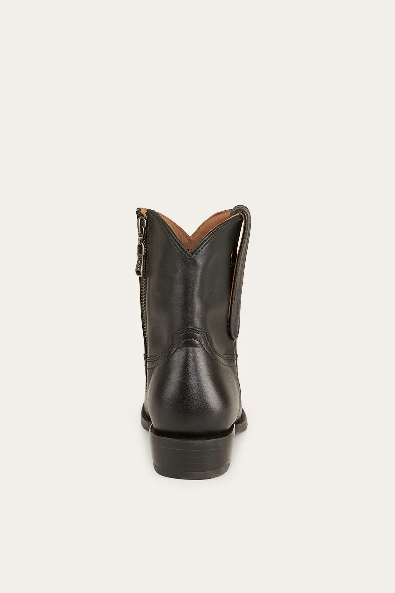 Mia Womens Cuban Heel Boot - Black