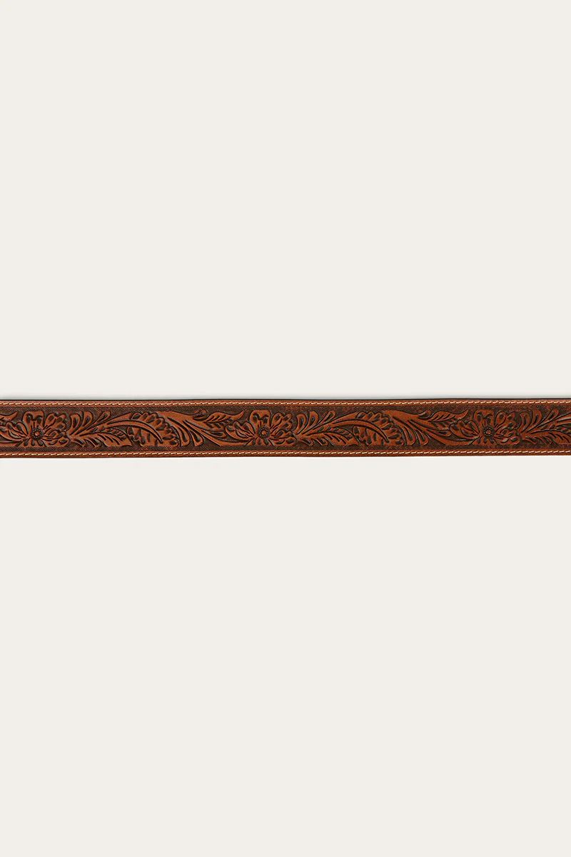 Holster Belt - Brown / Silver