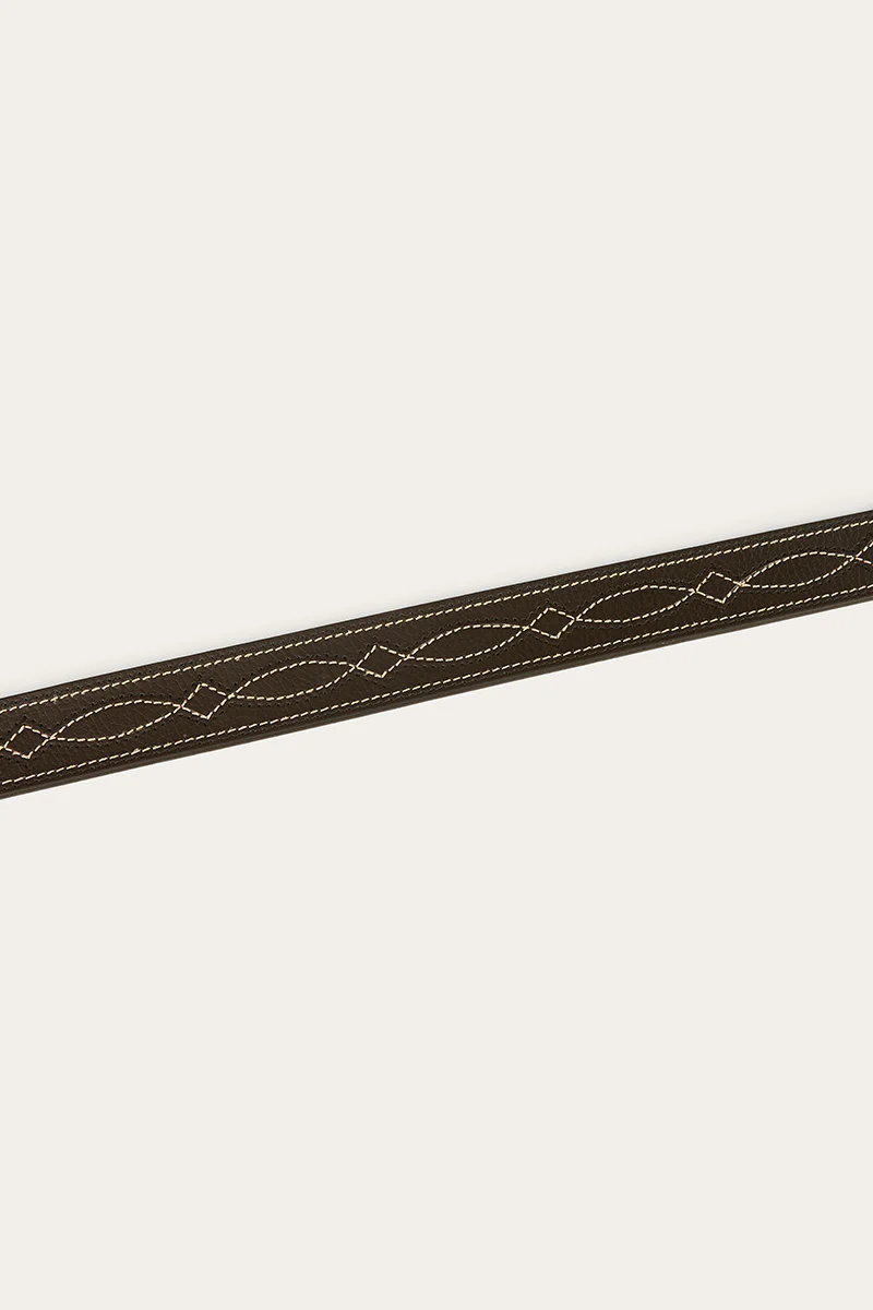 Crossover Belt - Black / Brass