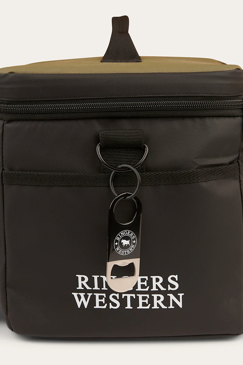 Kununurra Cooler Bag - Black / Military Green