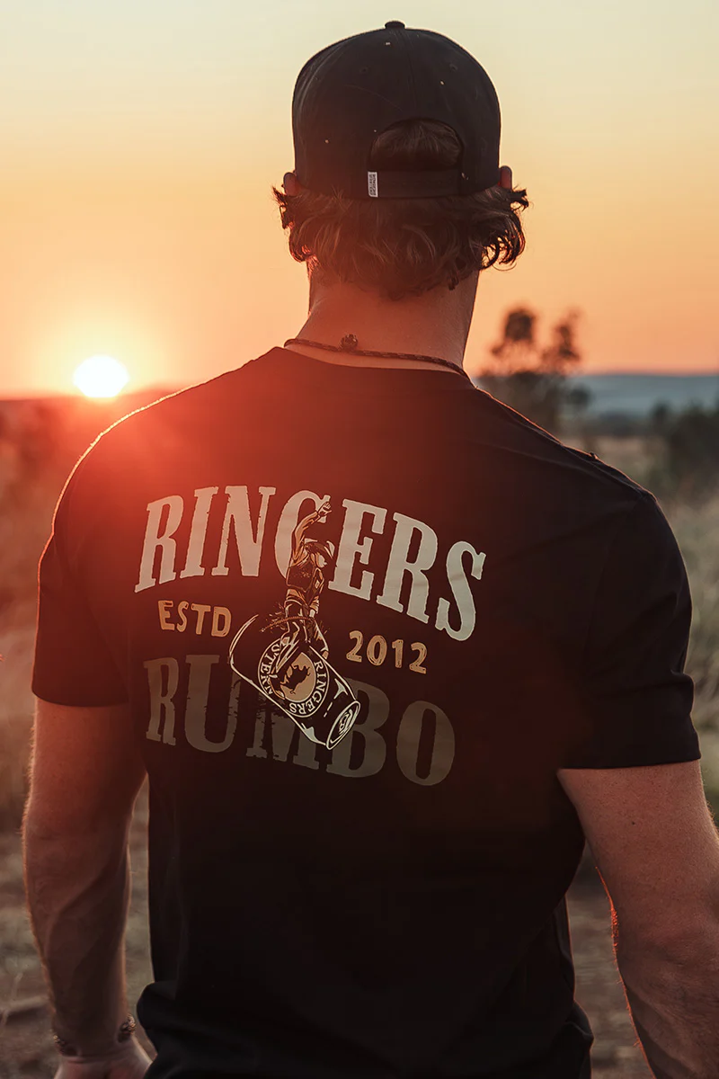 Aint My First Rumbo Stock Fit T-Shirt - Black