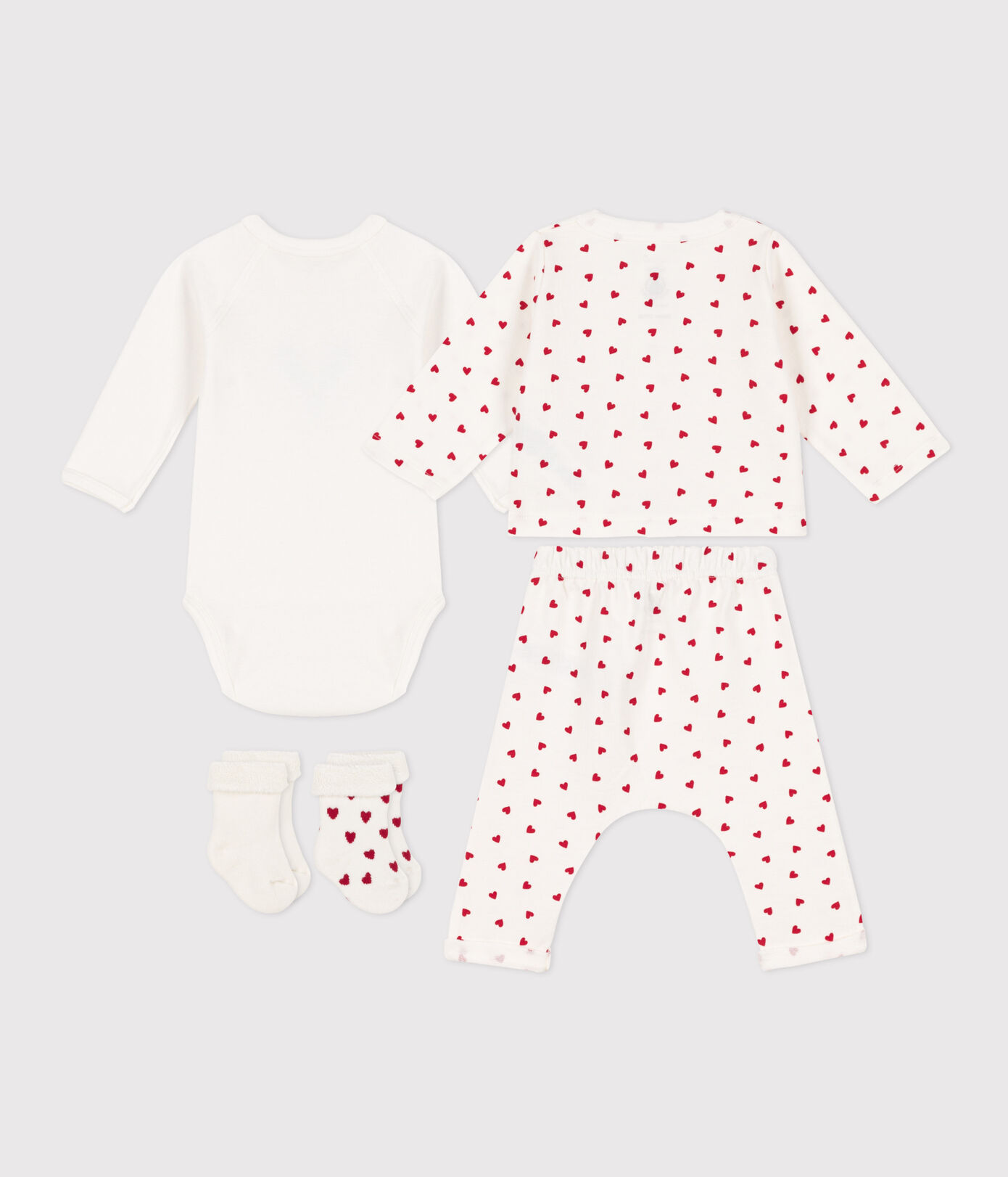 Coffret cadeau naissance petit cur