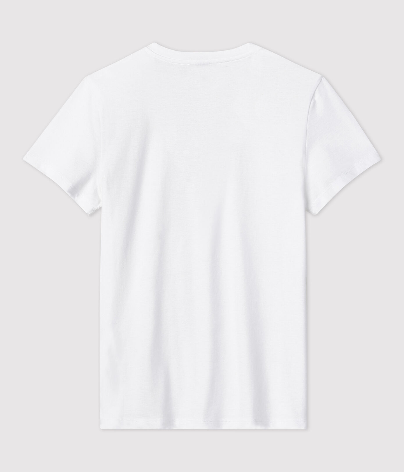 Tee-shirt LE DROIT col V en coton Femme
