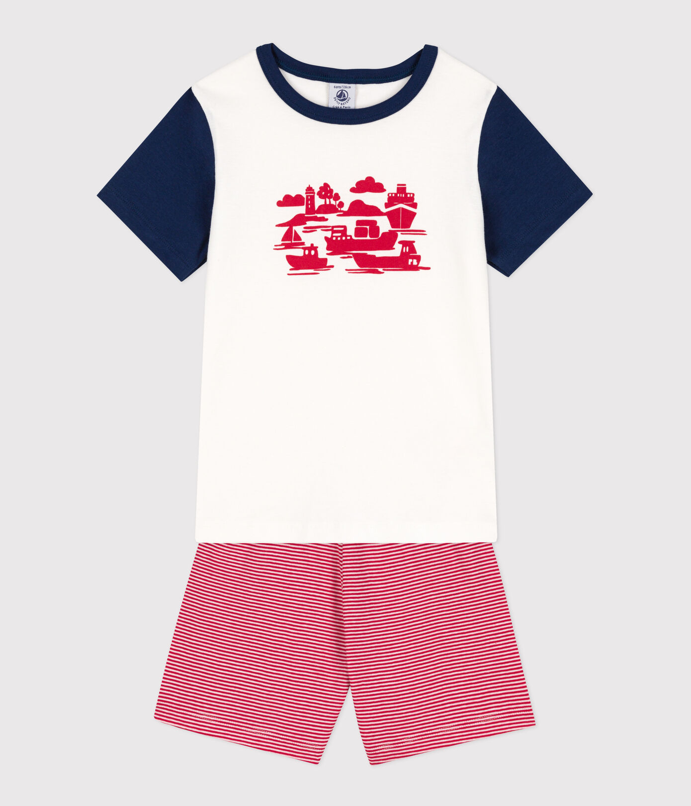 Pyjacourt Le Havre en coton petit garon