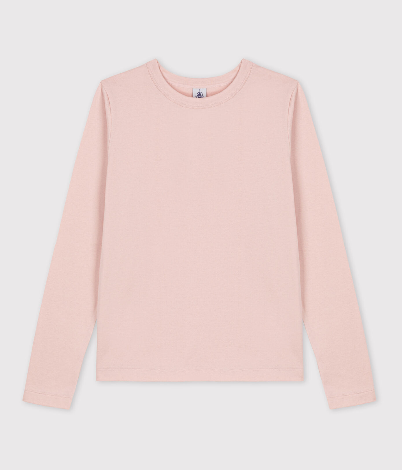 Tee-shirt L'ICONIQUE chaud col rond en coton Femme