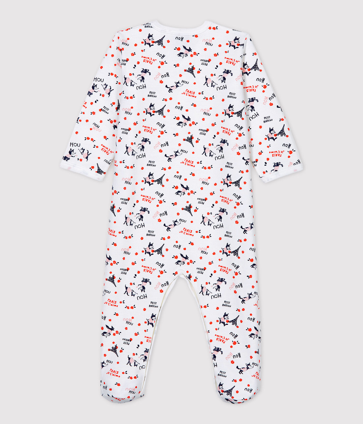 Dors-bien bébé Paris molleton en coton biologique