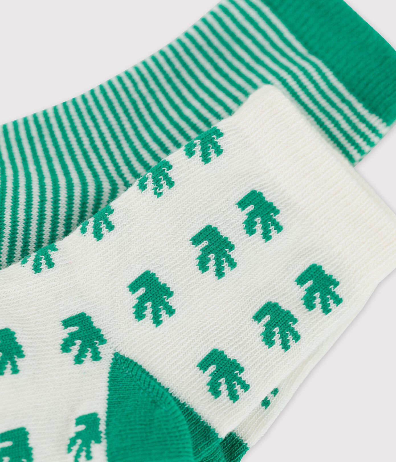 Lot de 2 paires chaussettes bébé