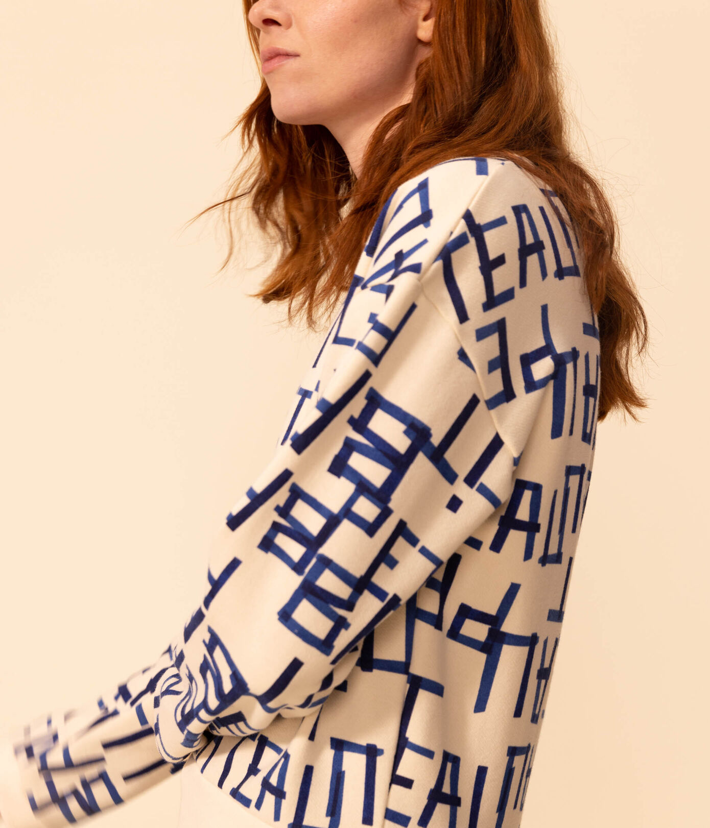 Sweatshirt en molleton Femme