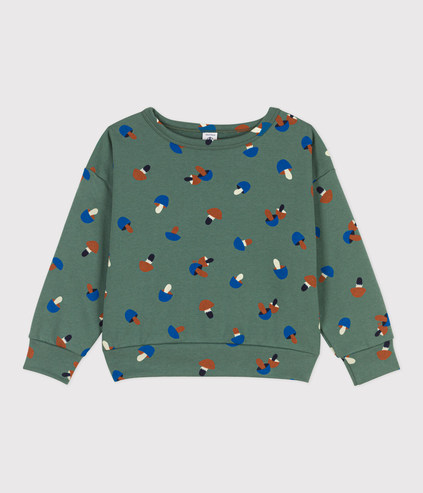 Sweatshirt imprimé en molleton enfant fille / garon
