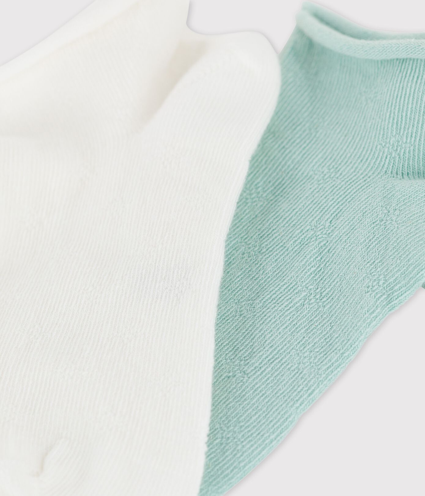 Lot de 2 paires de chaussettes enfant fille