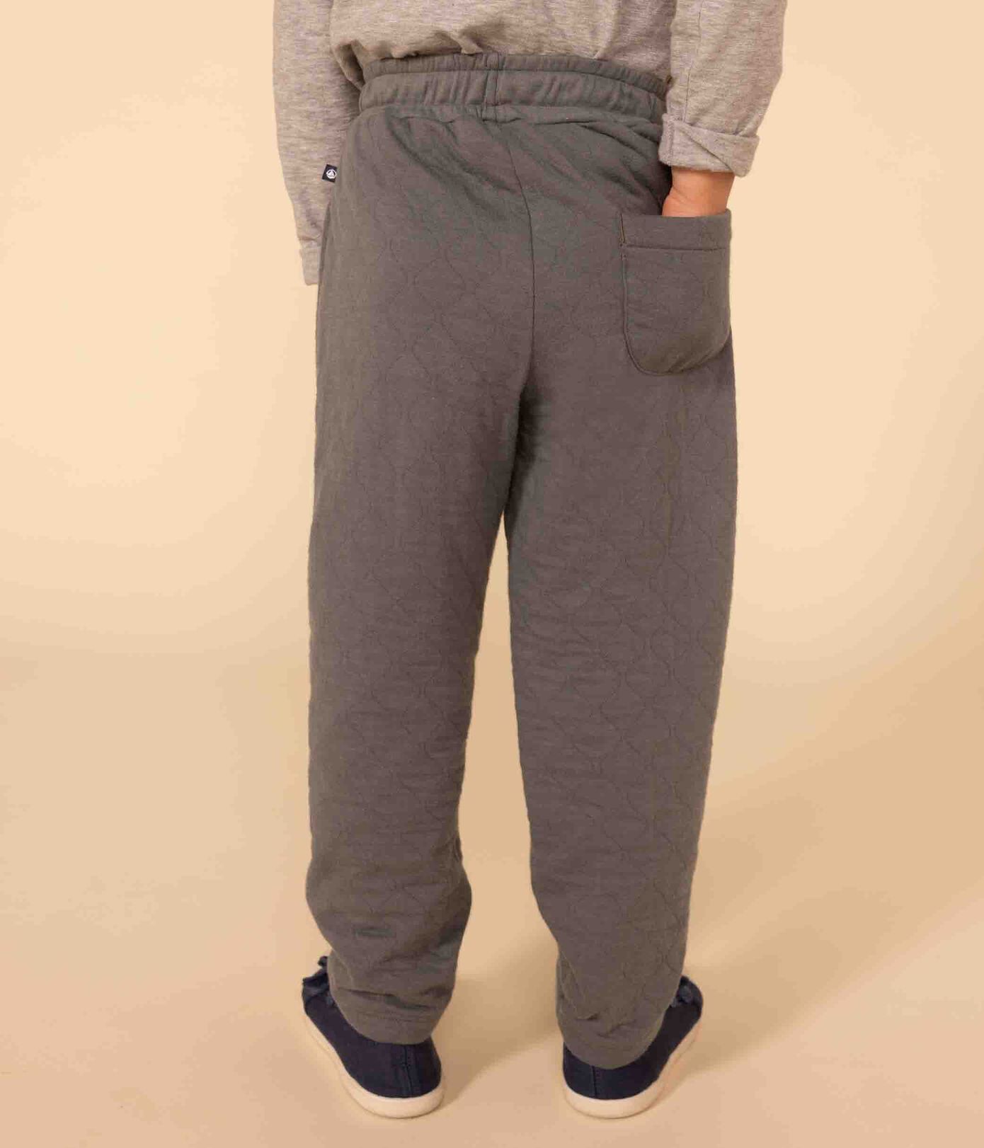 Pantalon en tubique matelassé enfant garon