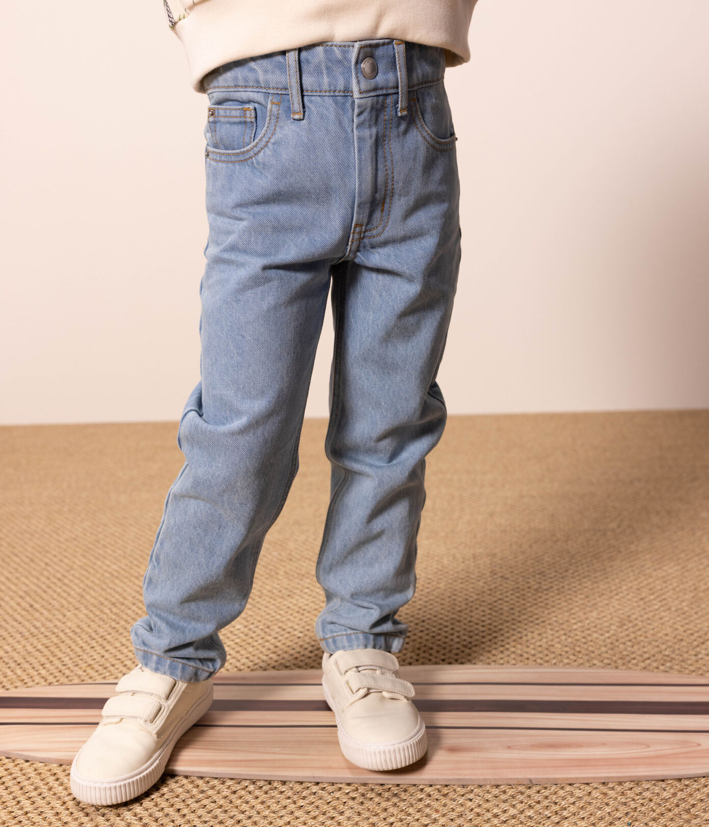 Pantalon droit en denim enfant garon