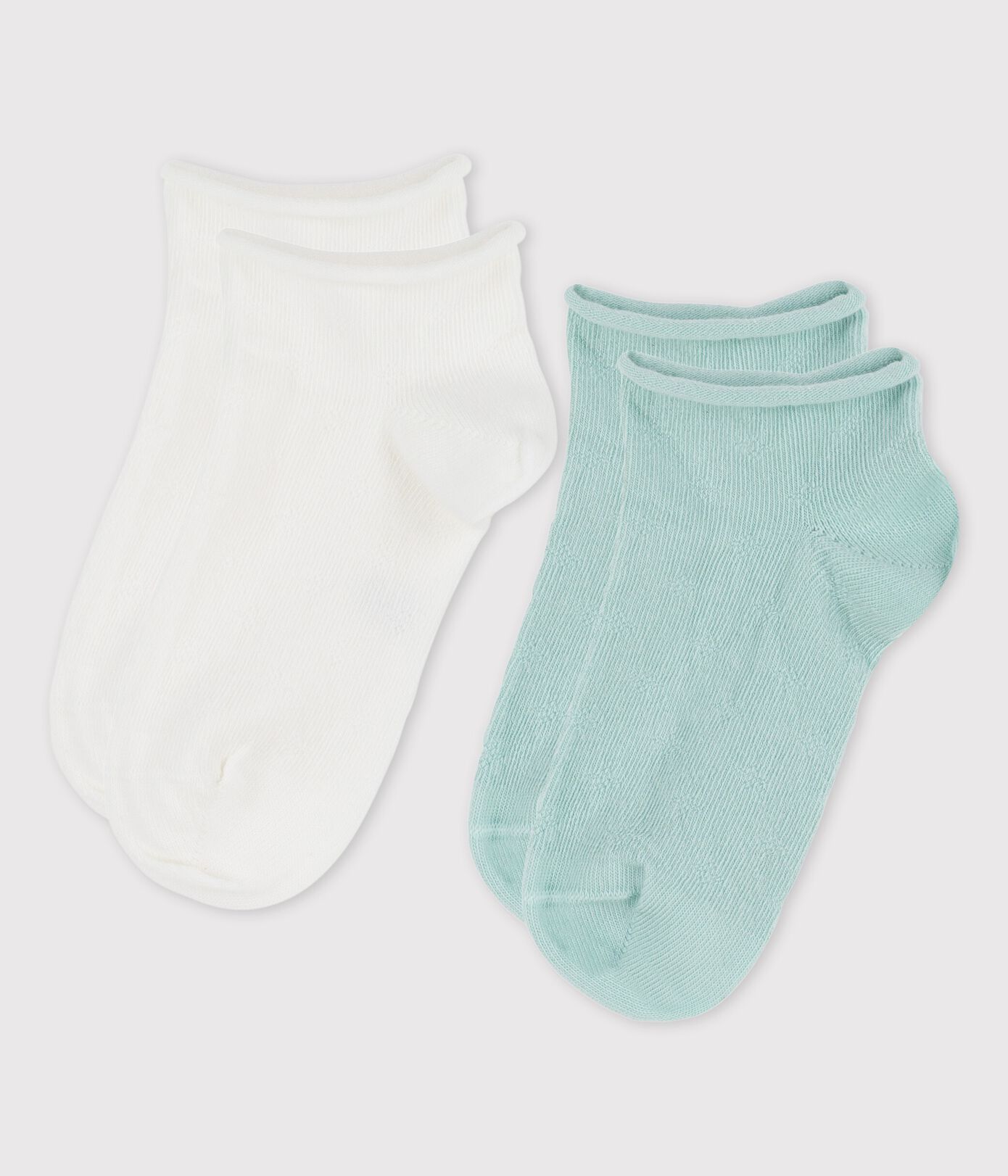 Lot de 2 paires de chaussettes enfant fille