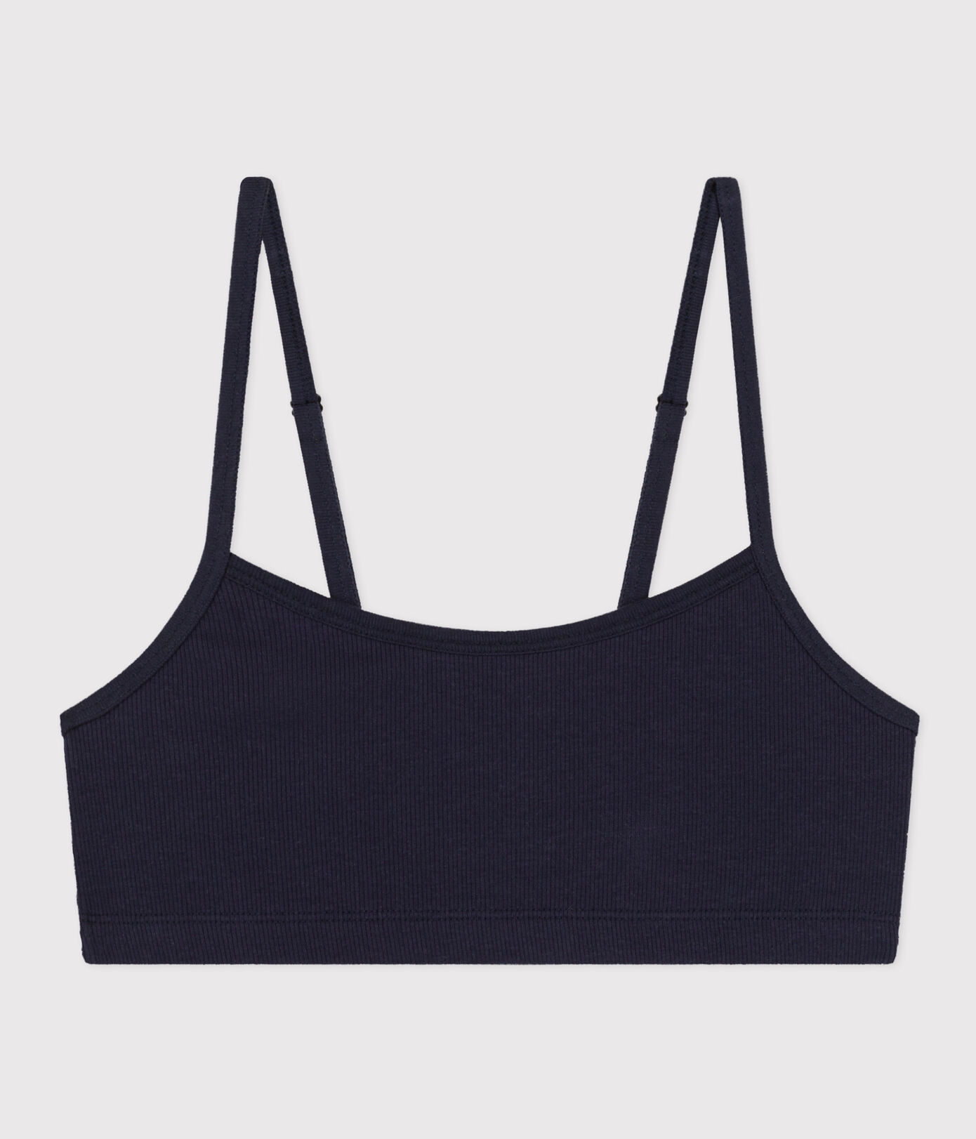 Brassière femme en coton élasthanne