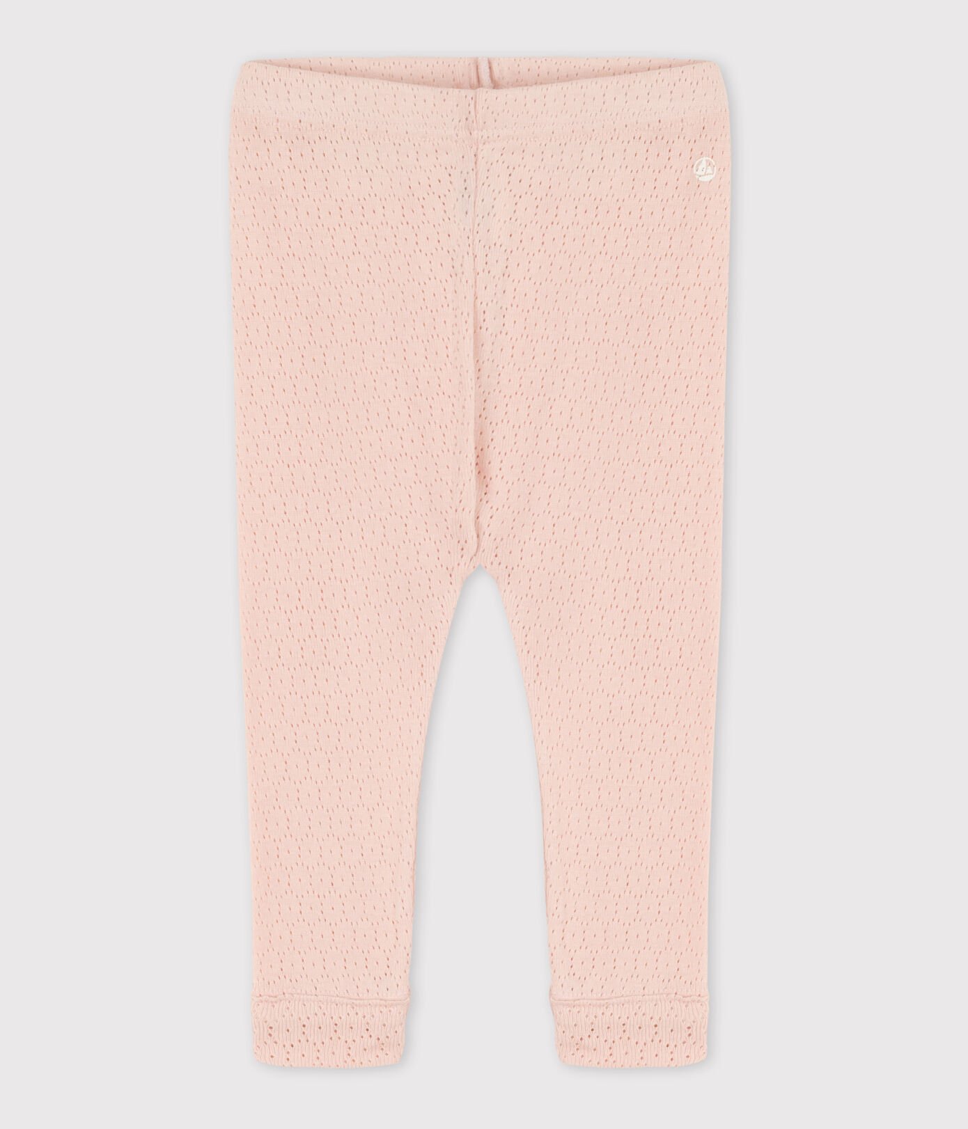Legging bébé en coton ajouré