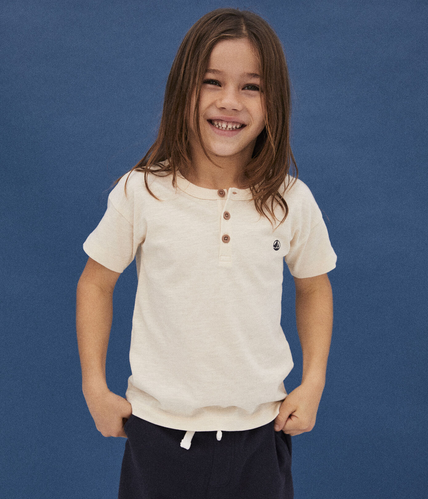 Tee-shirt manches courtes en coton enfant garon