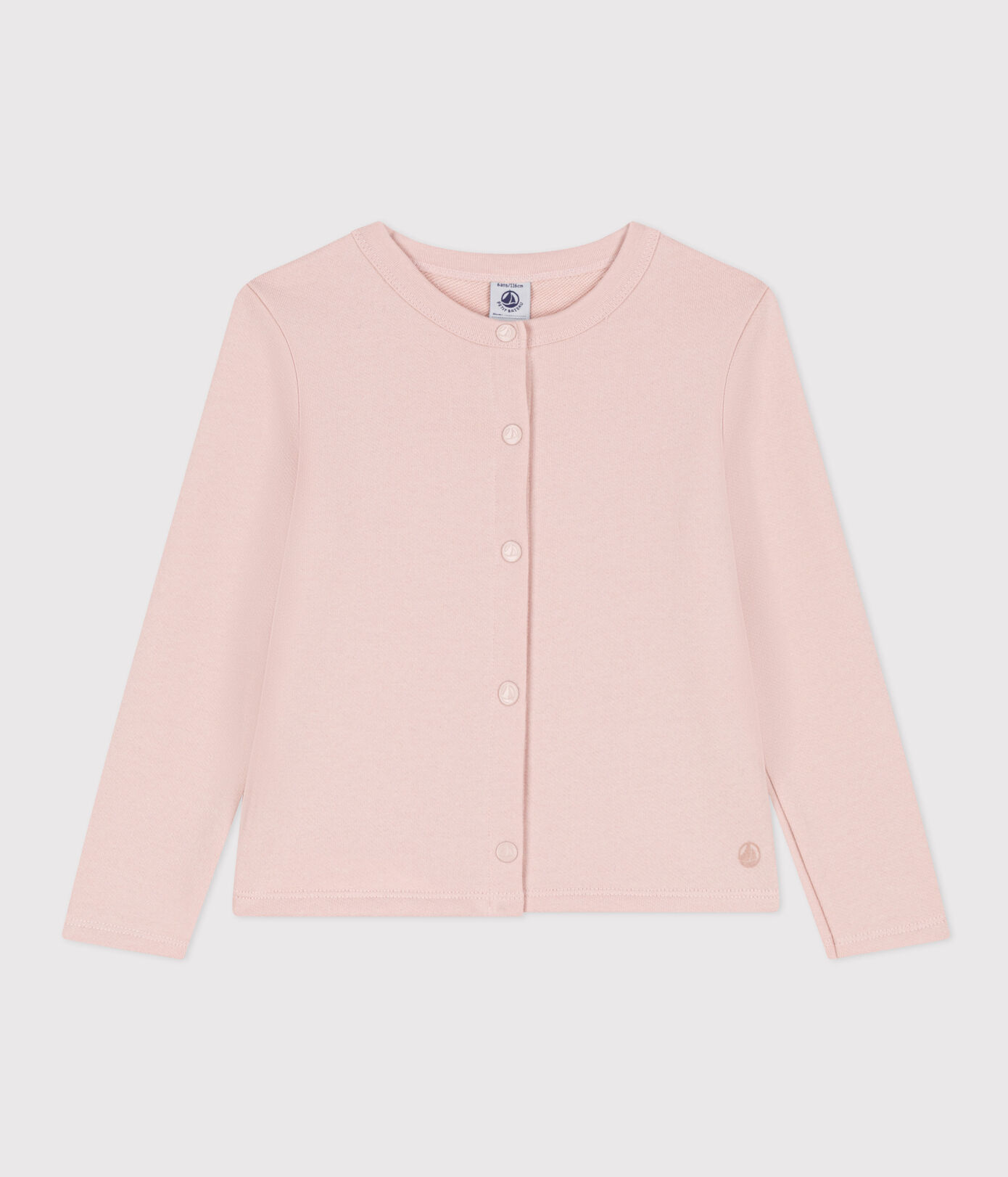 Cardigan en molleton enfant fille