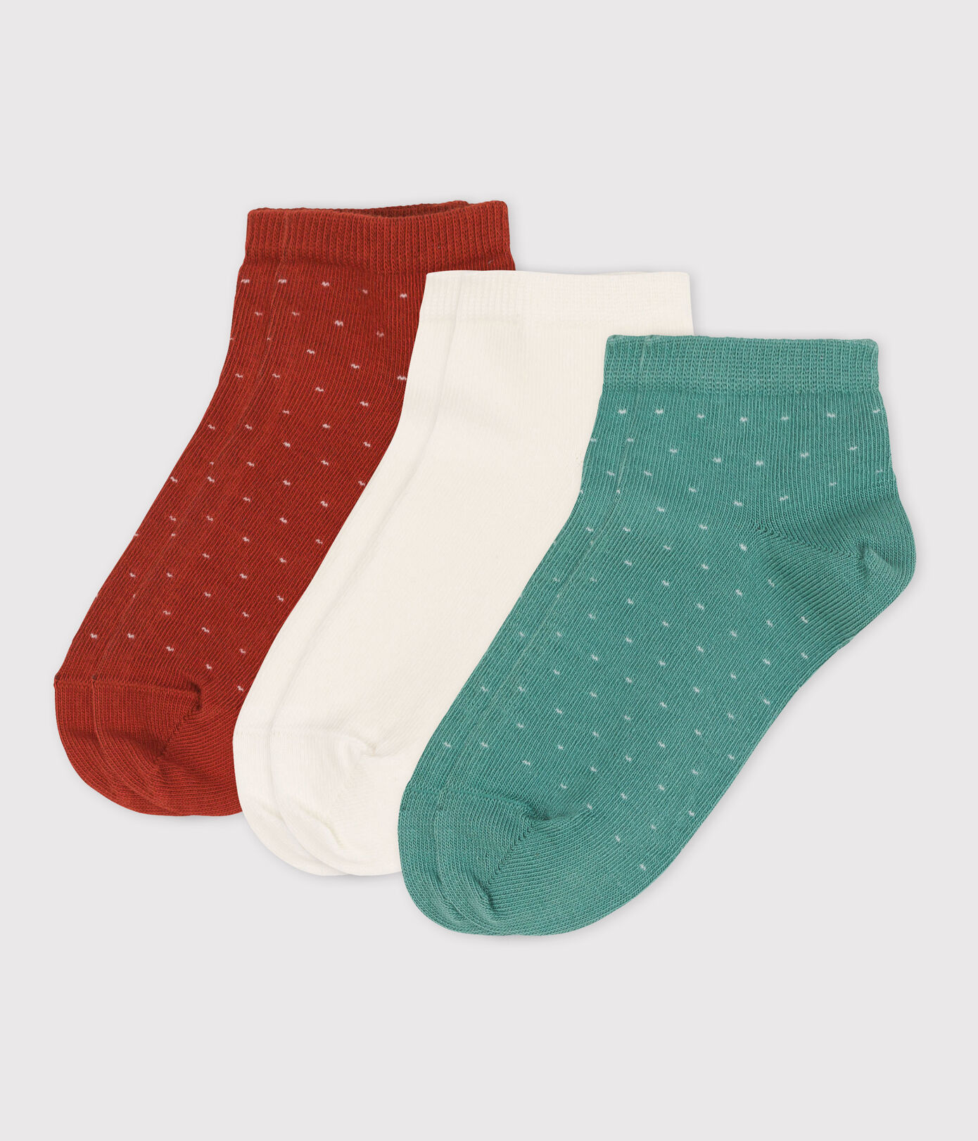 Lot de 3 paires de chaussettes enfant fille