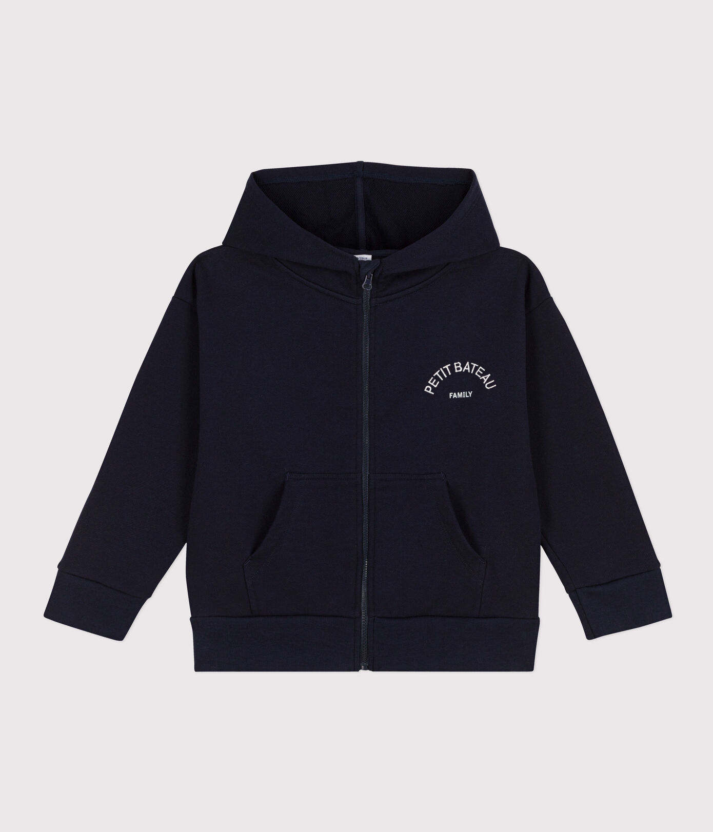 Sweatshirt zippé à capuche enfant garon