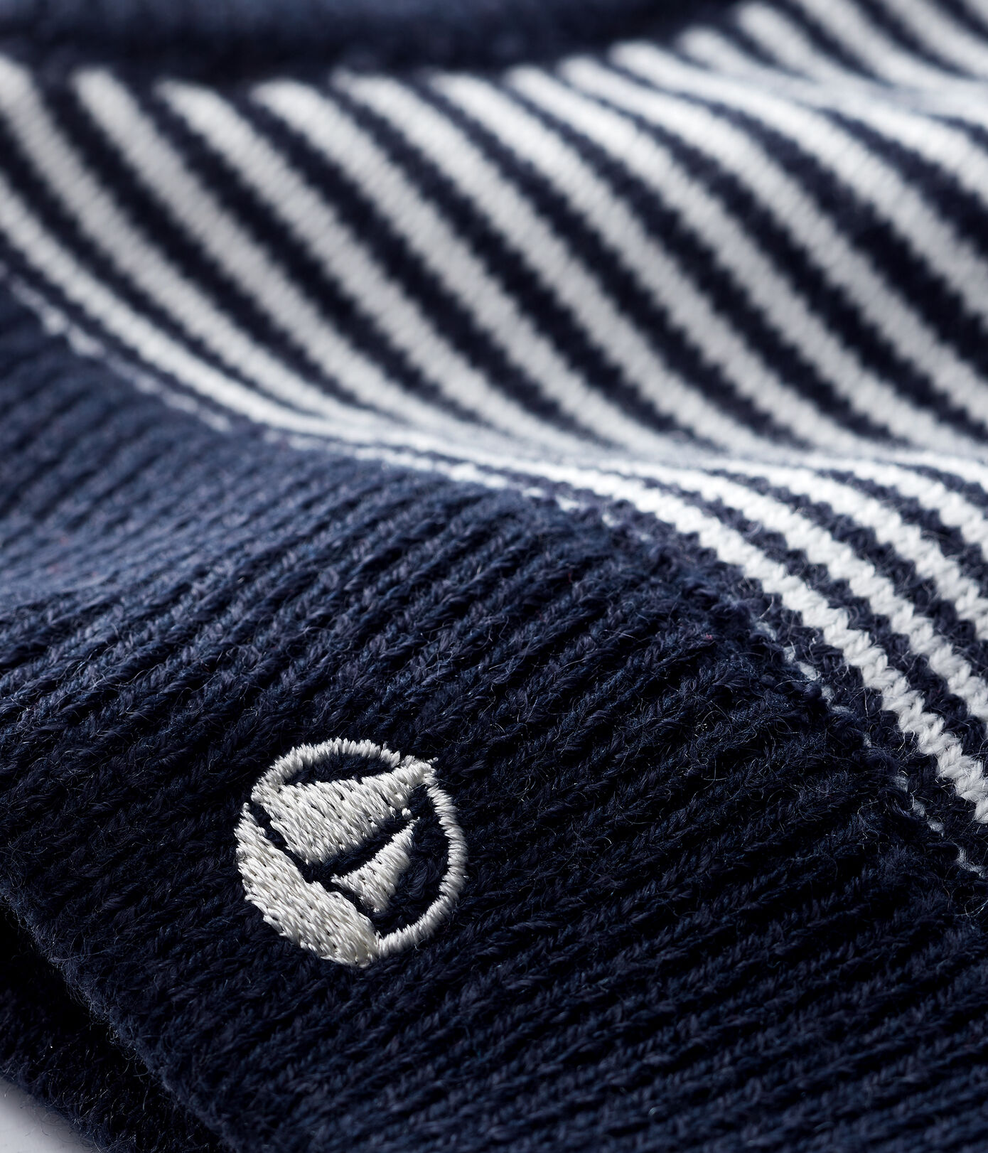 Cagoule bébé fille/garon à rayures