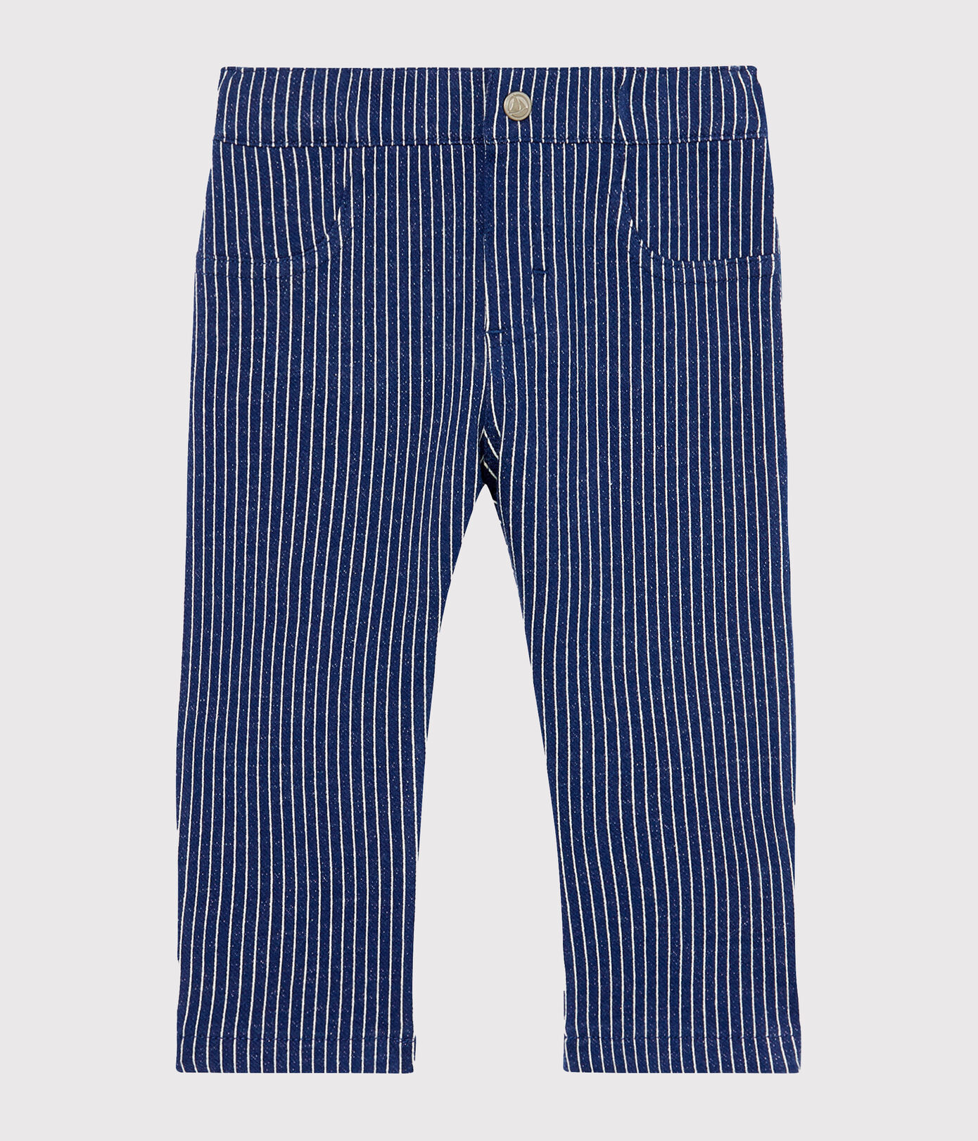 Pantalon en maille rayée bébé garon