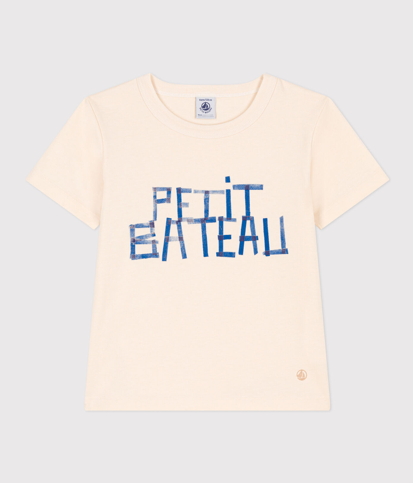 Tee-shirt manches courtes en coton enfant garon