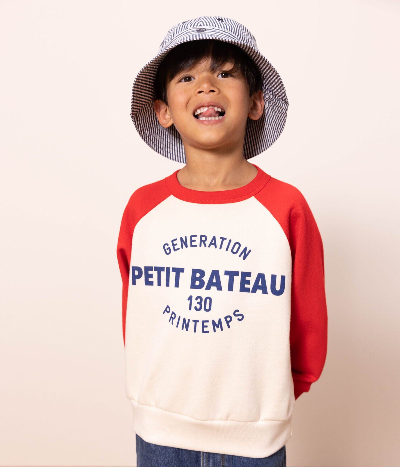 Sweatshirt en molleton enfant fille / garon