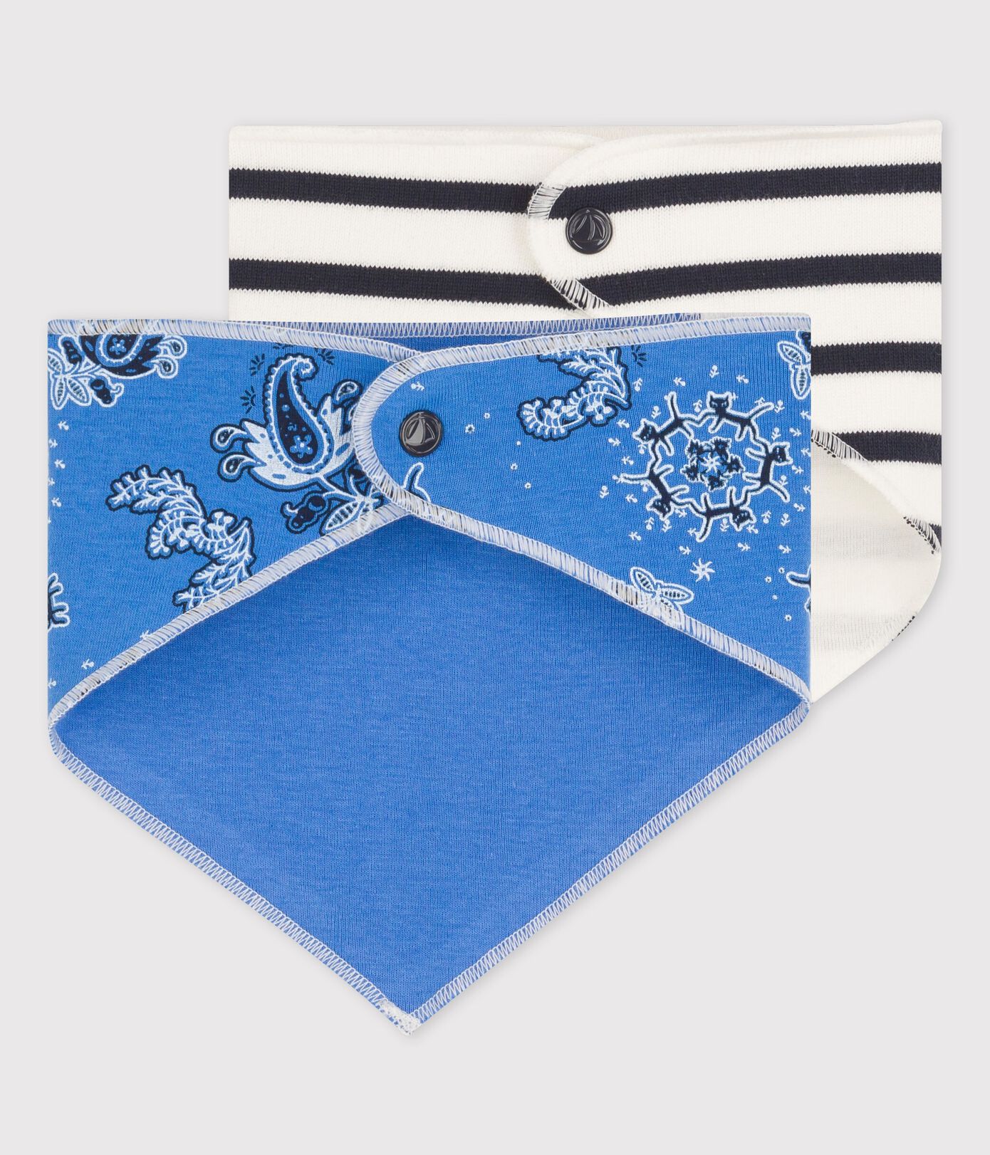 Lot de 2 bandanas bébé
