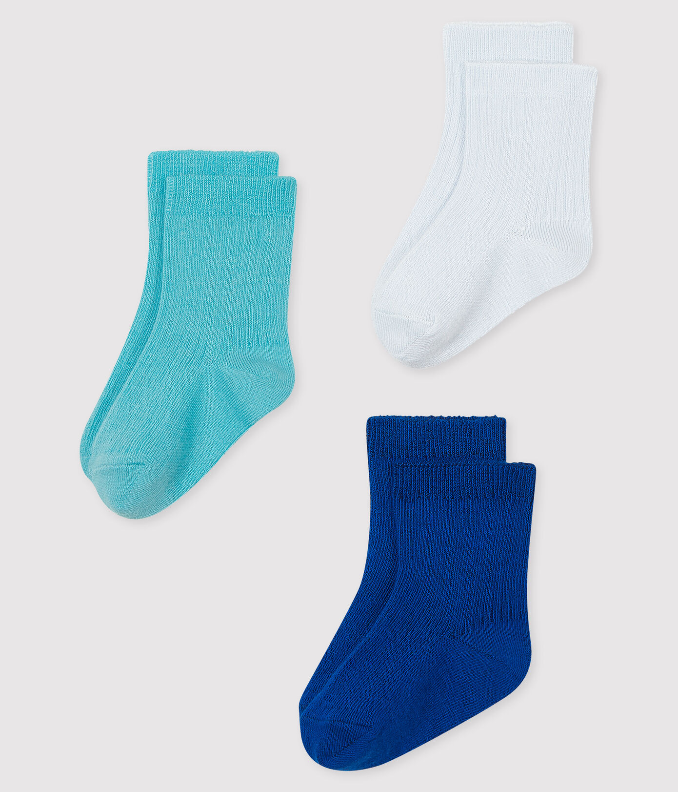 Lot de 3 paires de chaussettes bébé