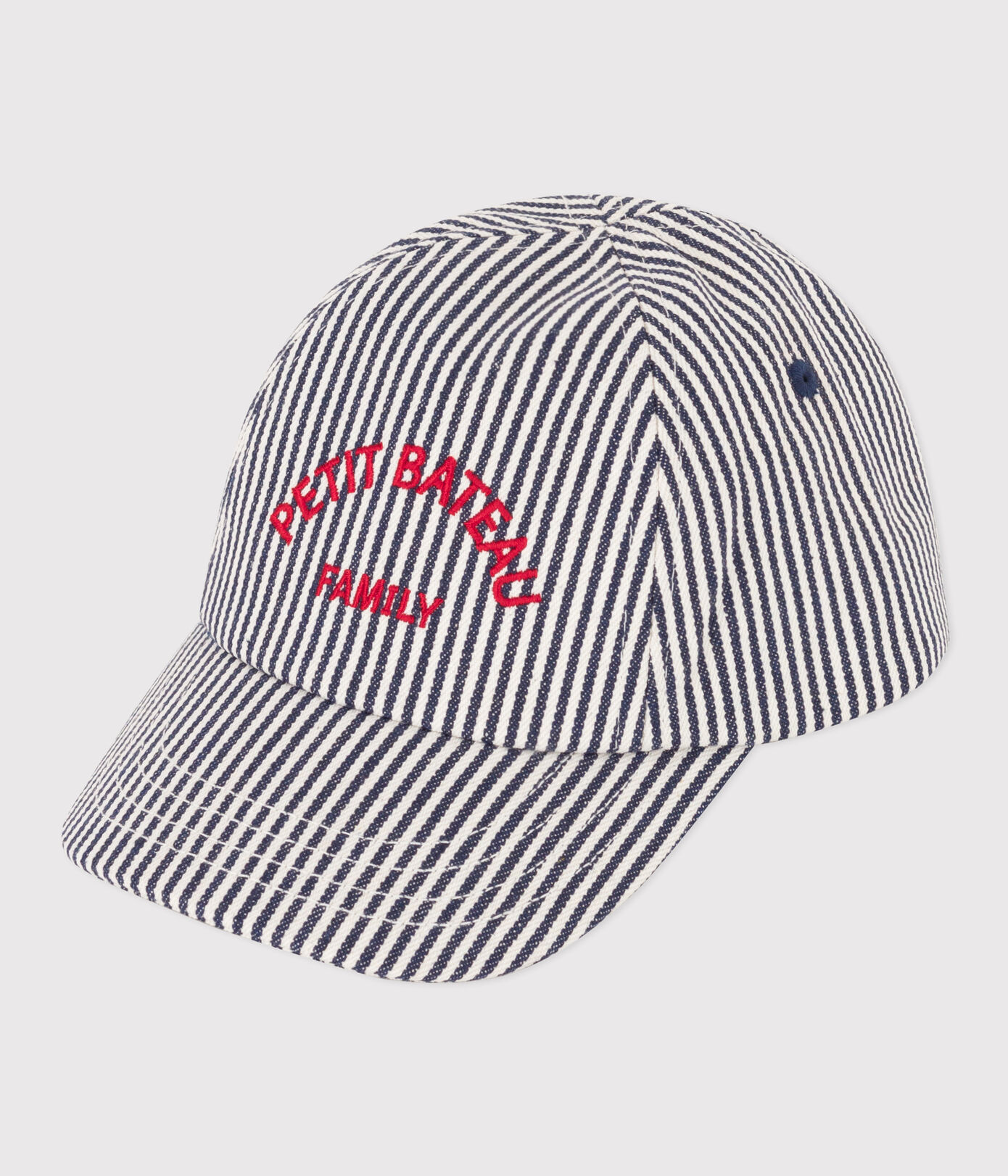 Casquette Petit Bateau Family en toile bébé