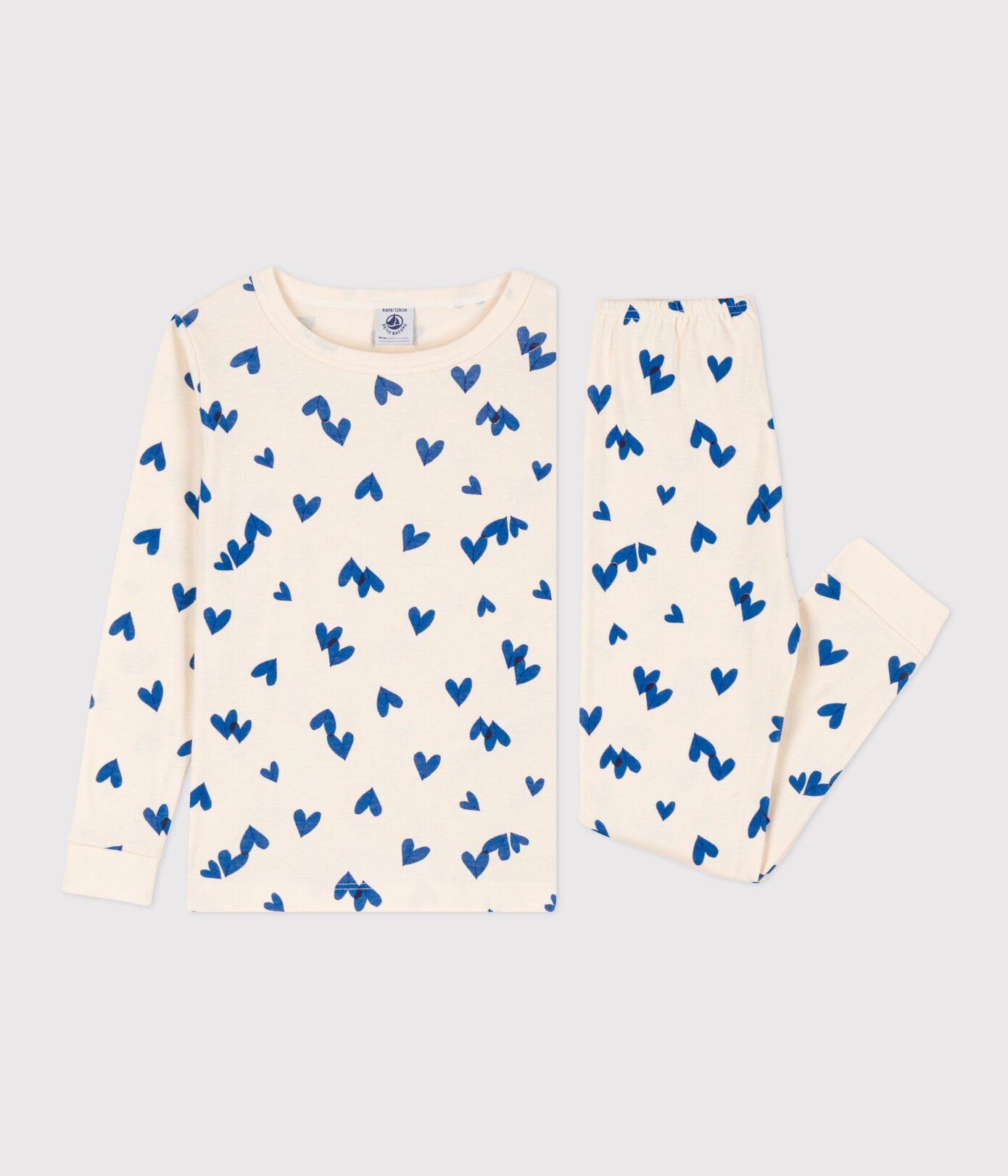 Pyjama ajusté petite fille en coton