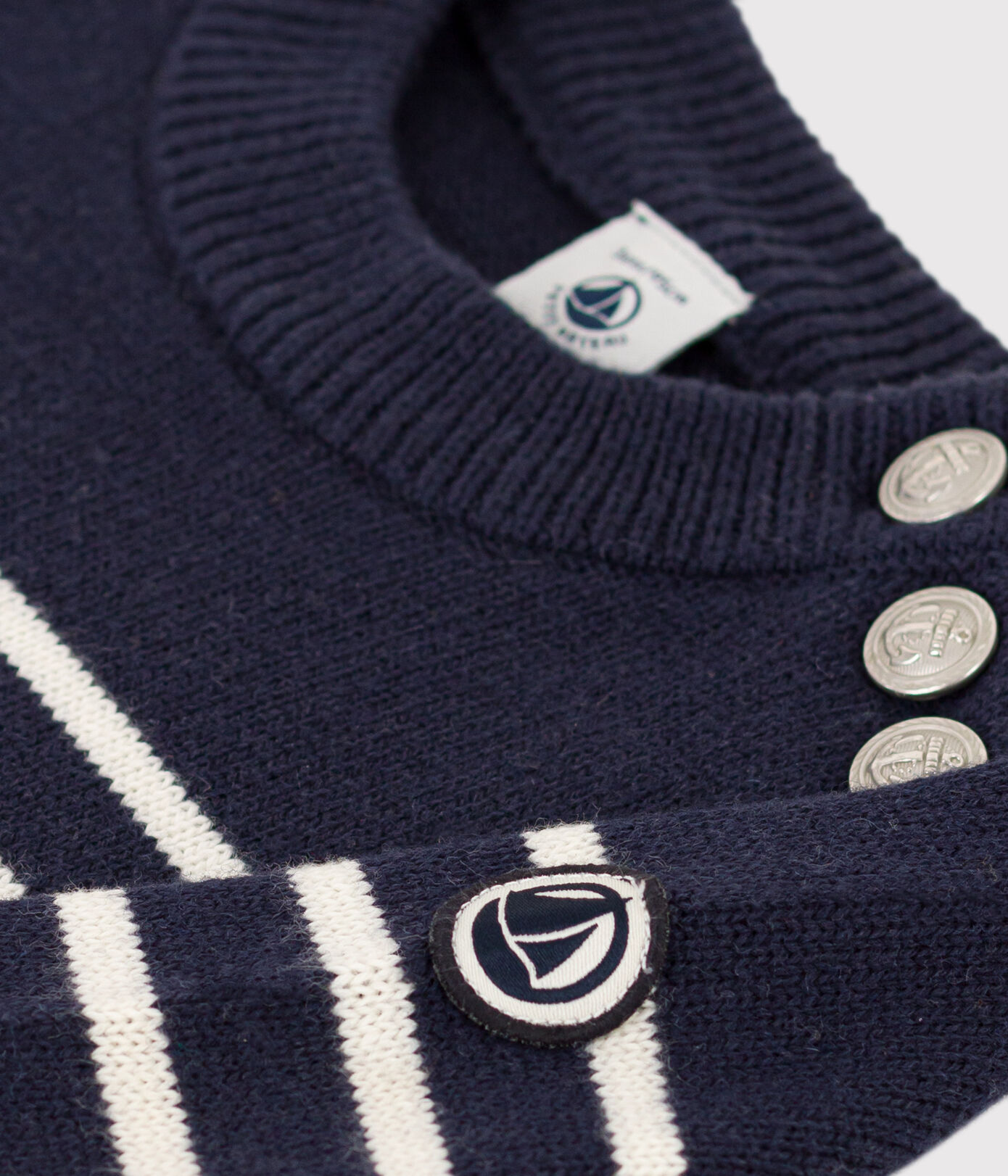 Pull laine et coton enfant fille / garon