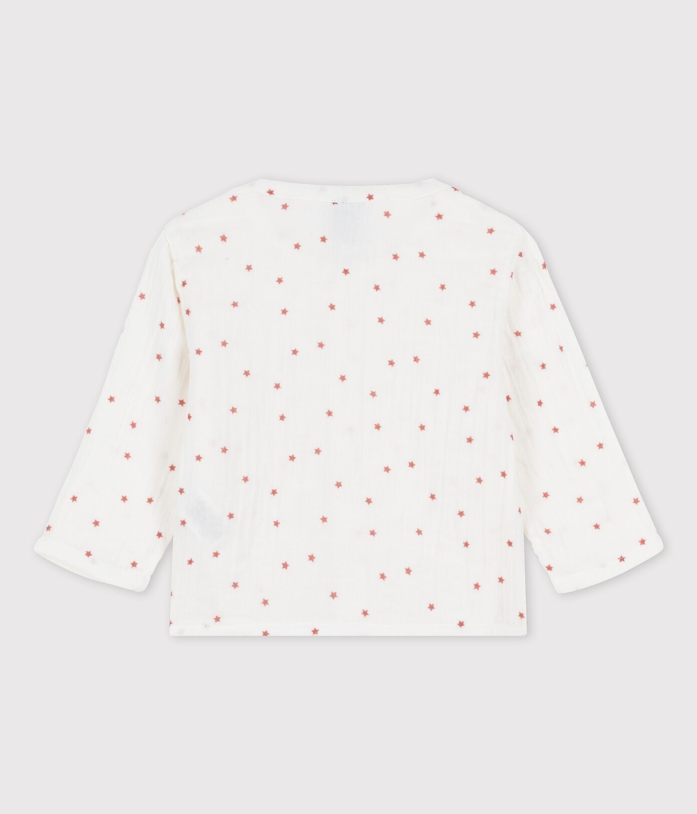 Chemise en gaze de coton bio bébé
