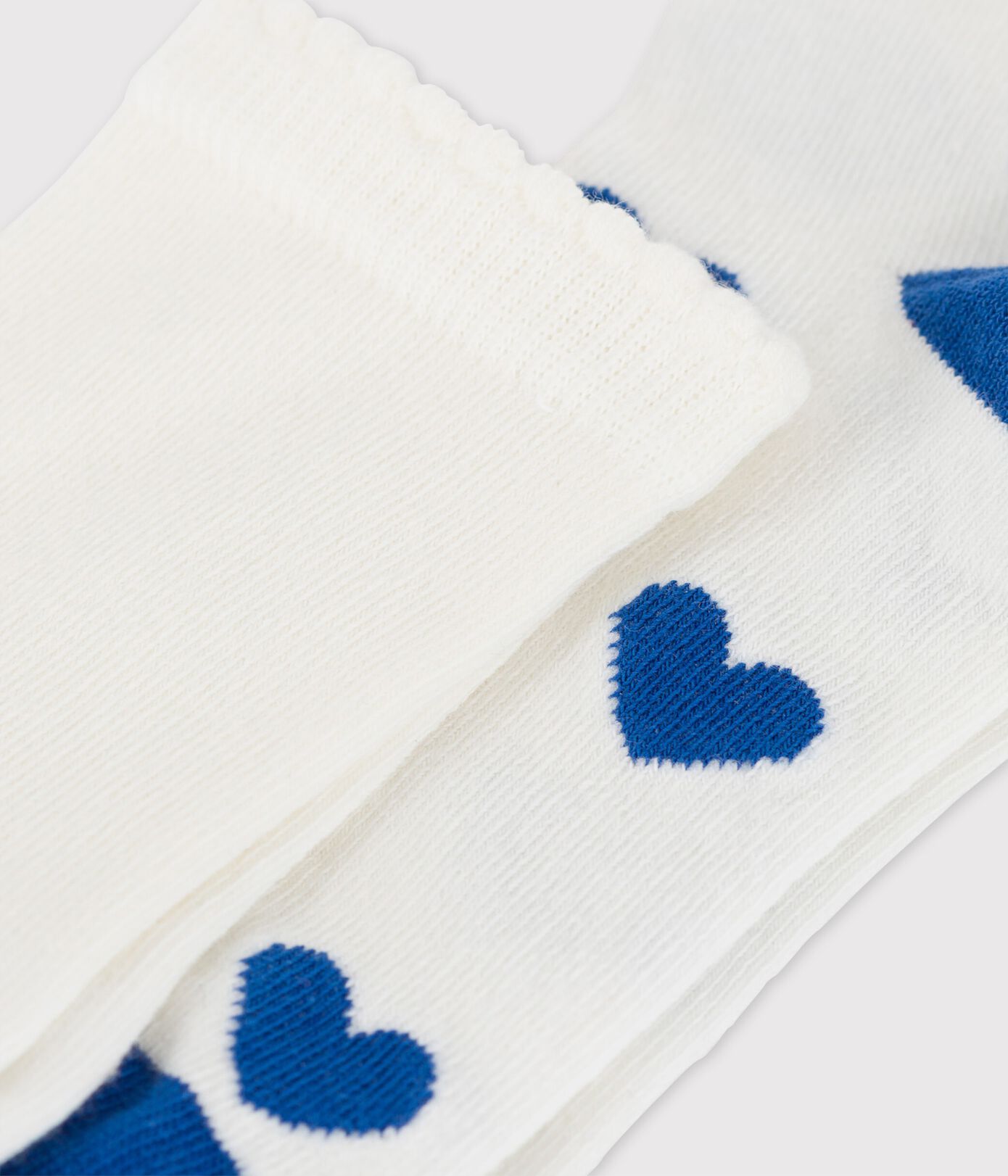 Lot de 2 paires de chaussettes enfant fille