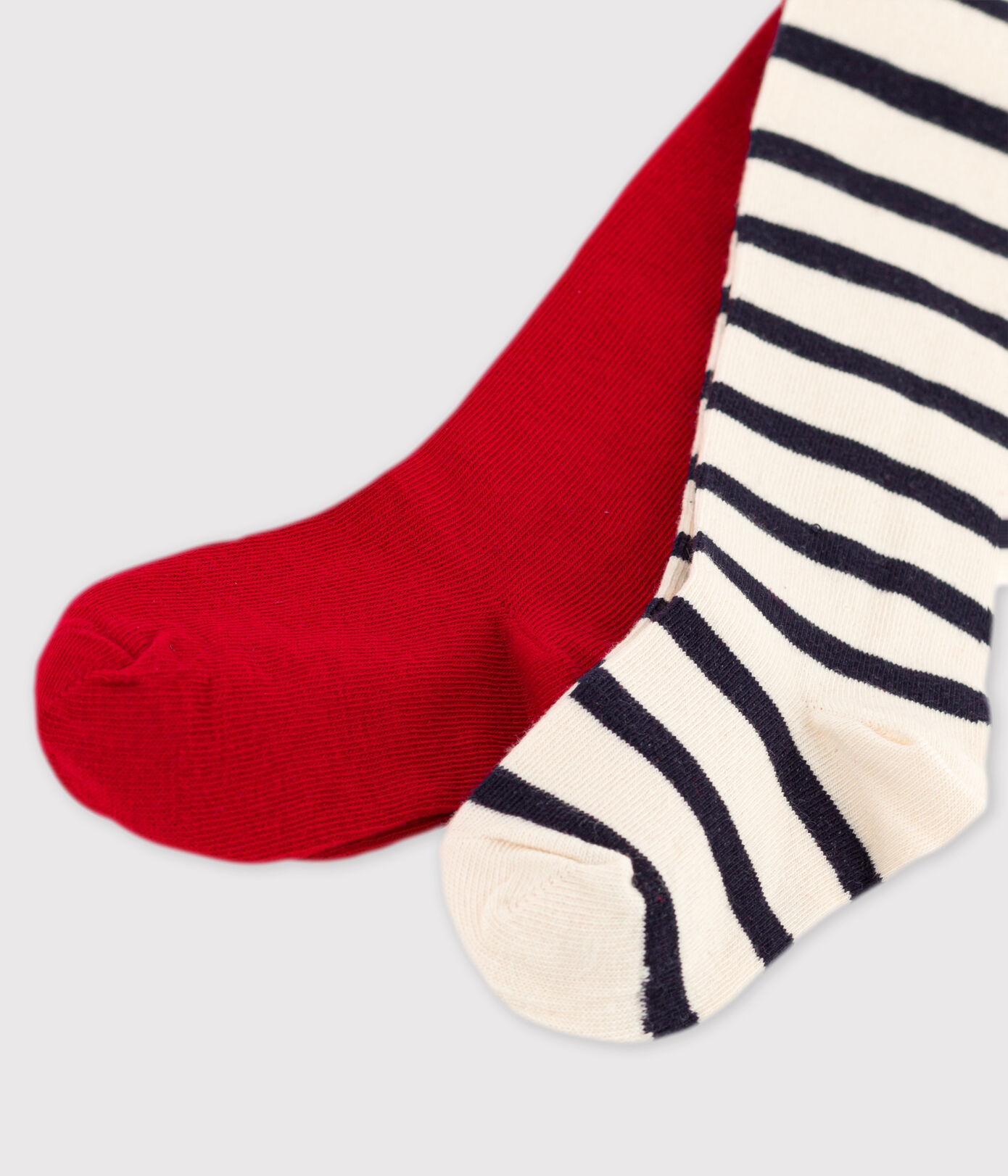 Lot de 2 collants enfant fille