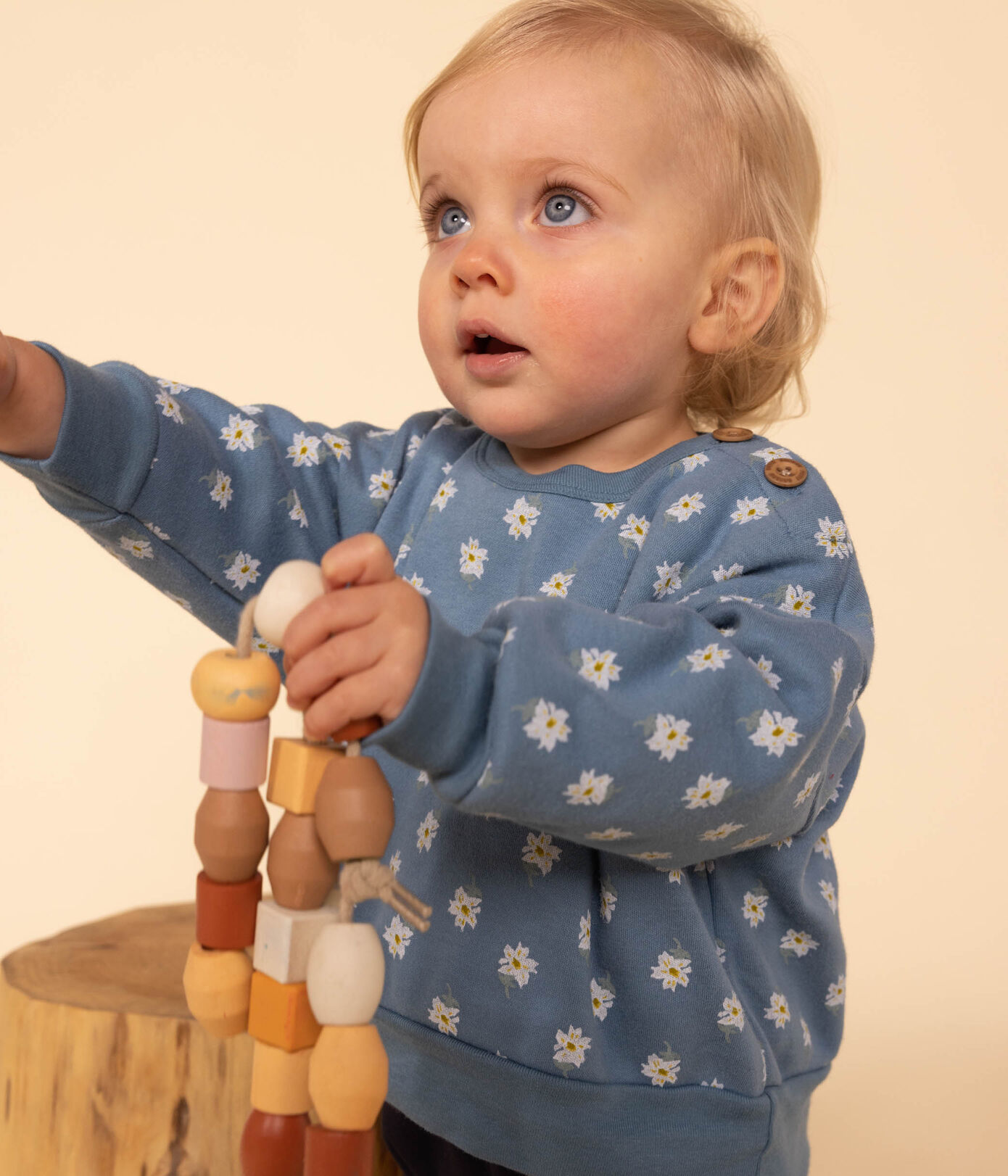 Sweatshirt en jersey épais bébé