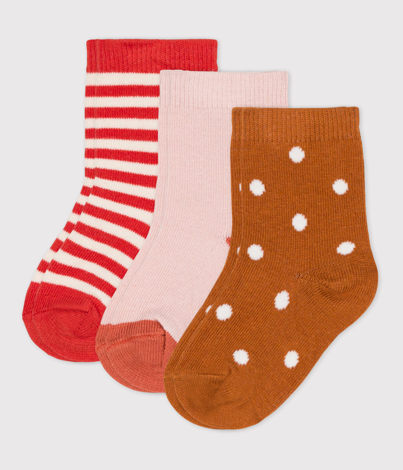 Lot de 3 paires de chaussettes bébé