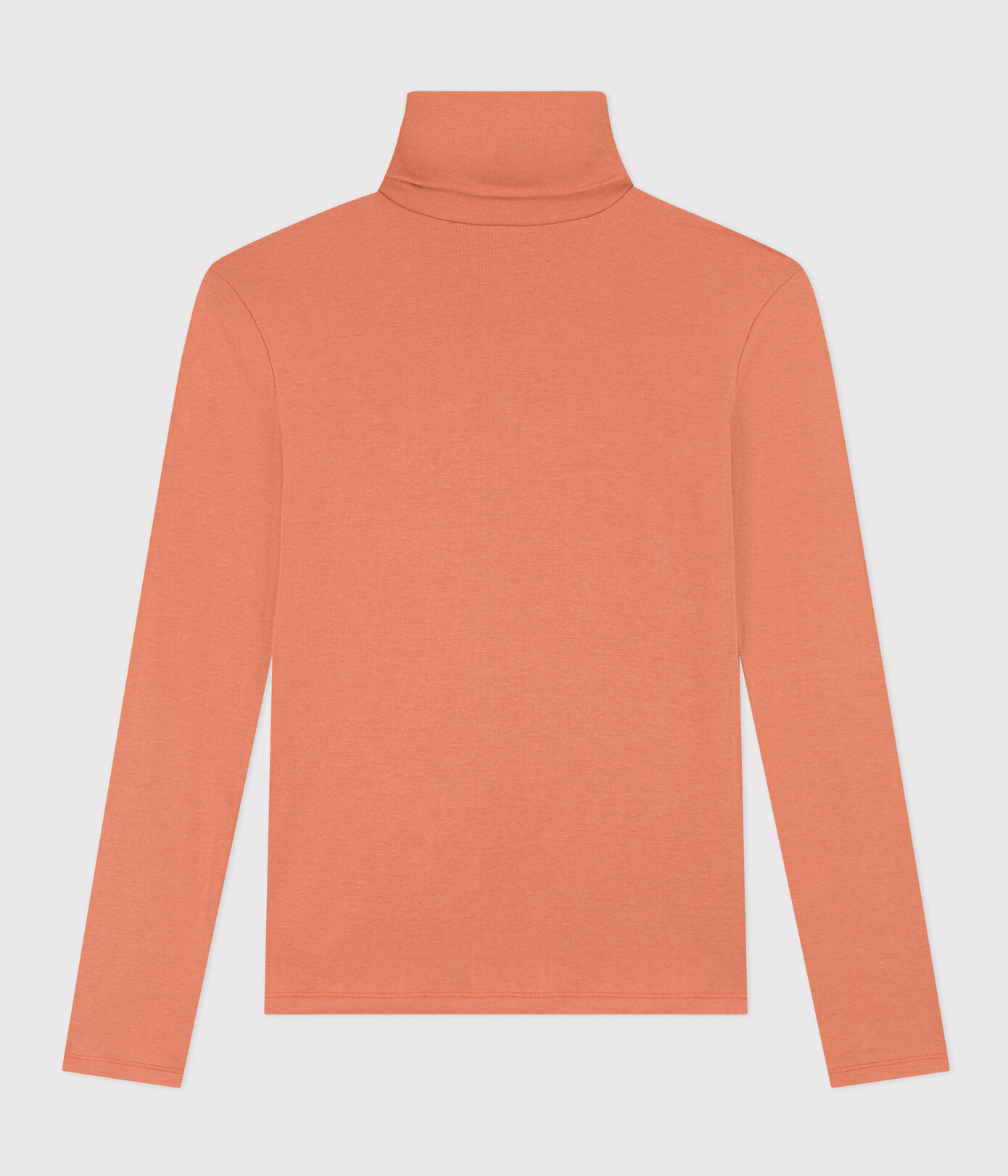 Tee-shirt col roulé L'ICONIQUE en coton Femme